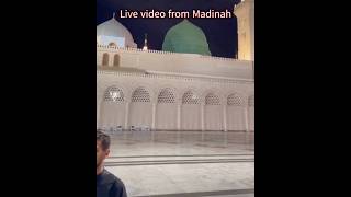 Live video from Madinah  madinahalmunawwarah madina youtube youtubeshorts saudiarabia [upl. by Bone]