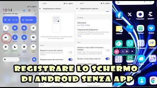 Come registrare lo schermo di Android senza app [upl. by Fabio]