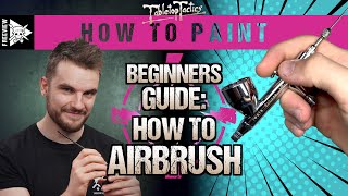 How To Airbrush  Complete Beginners Guide [upl. by Esyla]