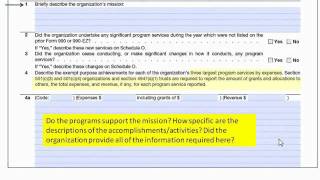 Form 990 Tutorial  Full [upl. by Irving]