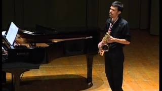 C Debussy  Rapsodie saxophonepiano [upl. by Tove73]