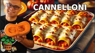 CANNELLONI di ZUCCA DELLE FESTE ricetta cannelloni di zucca [upl. by Treboh]