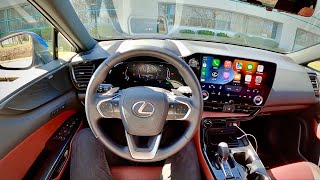 2022 Lexus NX 350h Luxury AWD  POV First Impressions [upl. by Atiuqet]