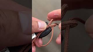 Simple and convenient paracord keychain [upl. by Airlie]