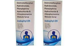 Indophyl DX Syrup Dextromethorphan Hydrobromide Phenylephrine Hydrochloride Chlorpheniramine Maleate [upl. by Anelas846]