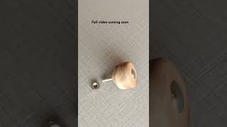 DIY knobshow to make a woodan knob [upl. by Zusman465]