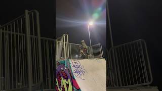 Race BMX vs skatepark spine ramp [upl. by Win]