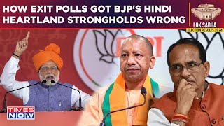 BJPs Hindi Heartland Dominance Challenged By INDIA Why Election Results amp Exit Polls Differed [upl. by Akla]