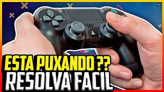 RESOLVA SEM ABRIR O CONTROLE  Analógico do PS4 PUXANDO pro lado ou MOVENDO sozinho DRIFT [upl. by Filler270]