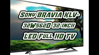 Sony BRAVIA KLV 32W562D 32 inch LED Full HD TV [upl. by Enyamert]