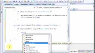 Visual C c sharp Tutorial How To Make A Sticky Note Application Part 33  codecallnet [upl. by Imrots]