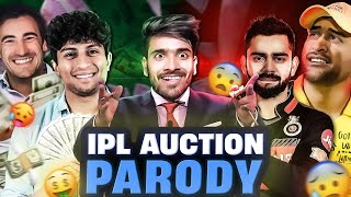 IPL AUCTION PARODY😂  IPL AUCTION 2024😅 IPL 2024 [upl. by Jorgenson]