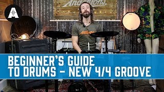 Beginners Guide to Drums Episode 3  Another 44 Groove [upl. by Koziel339]