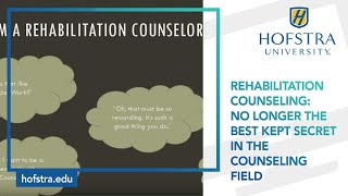 Rehabilitation Counseling Webinar [upl. by Enigroeg200]