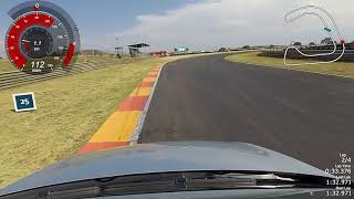 VW Golf 7R Hot lap Zwartkops Raceway [upl. by Gurias]