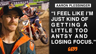 quotGetting a little too antsy and losing focusquot  Aaron Plessinger on 2023 Anaheim 2 [upl. by Dutch]