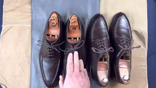 Willow Grain Split Toe Shoe Battle CJ Balfour vs Meermin 101596 [upl. by Delfeena881]