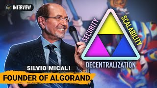 How to solve the blockchain trilemma  Interview with Silvio Micali [upl. by Helga]