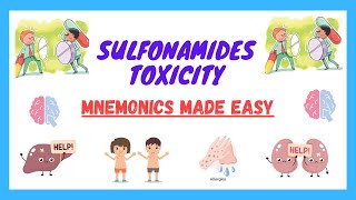 Side effects of Sulfonamides Antibiotics Mnemonics Pharmacology Mnemonics Mnemonics Made Easy [upl. by Sixel]