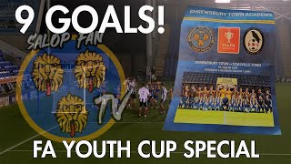 9 Goal Salop FA Youth Cup Special  Shrewsbury Town Vs Coalville Town [upl. by Ellenhoj]