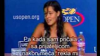 Ana Ivanovic Interview after 3th round [upl. by Chaudoin450]