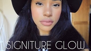 How to  My Signature Glowy Makeup with Neutral Lips [upl. by Albarran14]