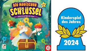 Kinderspiel des Jahres 2024 „Die magischen Schlüssel“ [upl. by Annoved]