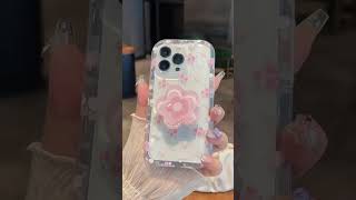 Cute Korean Floral Phone Gripper Case  Peeperly [upl. by Ubana]