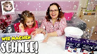 SCHNEE IM KINDERZIMMER ❅ Wir wollen rodeln gehen und machen selber Schnee [upl. by Alset]