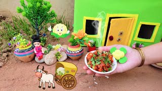 Tiny Gobi Manchurian  Schezwan Sauce Recipe Easy amp Crispy Restaurant Style Recipe  The Tiny Foods [upl. by Hbahsur]