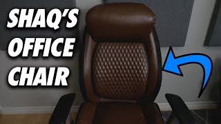 Shaquille ONeals Zethus Executive Chair Review [upl. by Musa23]