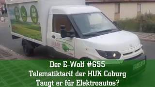 Der EWolf 655  Telematiktarif der HUK Coburg Taugt er für Elektroautos [upl. by Yelwar]