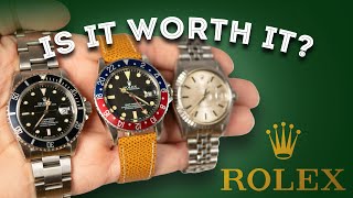 Rolex Watches Are They Worth It Mens Watch Review  Datejust Submariner GMT Master [upl. by Rohn]