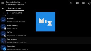 Mixplorer un excelente explorador de archivos para Android como instalar y mantener actualizado [upl. by Edla]