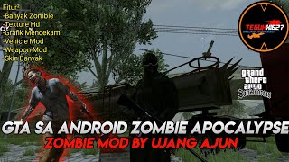 Gta San Andreas Android Zombie Apocalypse Grafik Realistis  Tutorial Pasang [upl. by Nivalc]