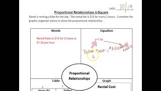 Proportional Relationship 4 Square [upl. by Maryellen211]