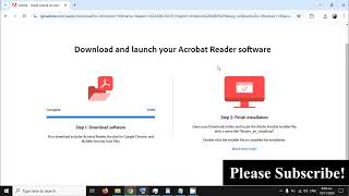 How To Download And Install Adobe Acrobat Reader PDF Viewer For Free From Official Website [upl. by Ellerrad]