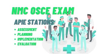 NMC OSCE APIE Stations Assessment Planning Implementation Evaluation Top Tips [upl. by Nacul]