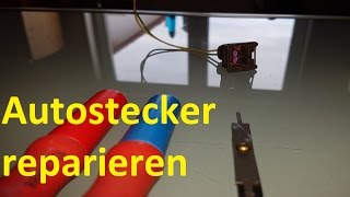 Stecker am Auto reparieren richtig crimpen [upl. by Cogen]