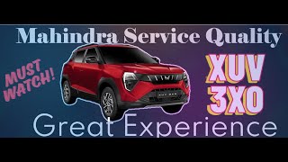 மஹிந்திரா சர்வீஸ்  கலக்கிட்டாங்க Mahindra XUV 3XO Service Experience  Ownership Review [upl. by Adnorat]