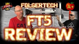 Official Folger Tech FT5 Large Scale 3d Printer Kit Review With Discount Code [upl. by Nahsez]