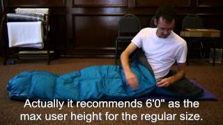 Sea to Summit Traveller TR I ultralight down sleeping bag review [upl. by Anneyehc]