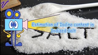 Determination of Iodine Content in Iodized Salt [upl. by Carissa211]