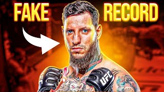 The Fake Record FRAUD Who Lied His Way To The UFC [upl. by Eimia357]