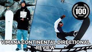 Vimana Continental Directional Review  The Best Snowboards 20192020 [upl. by Negrom332]