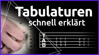 Tabs lesen lernen  Gitarre lernen mit music2me [upl. by Neilson]