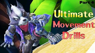 Smash Ultimate Movement Guide Part 4 Platform Movement Drills [upl. by Assillam809]