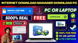 📥 INTERNET DOWNLOAD MANAGER DOWNLOAD FOR PC  IDM SERIAL KEY  HOW TO USE IDM LIFETIME FOR FREE [upl. by Lacsap]