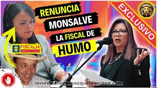 EN VIVO ✨EXCLUSIVO  LA FISCAL DE HUMO MONSALVE RENUNCIA  Y ASPIRA LLEGAR A ✅ [upl. by Kella987]