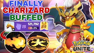 CHARIZARD is Back to Top Tier after the Buffs  Pokemon Unite [upl. by Guntar]